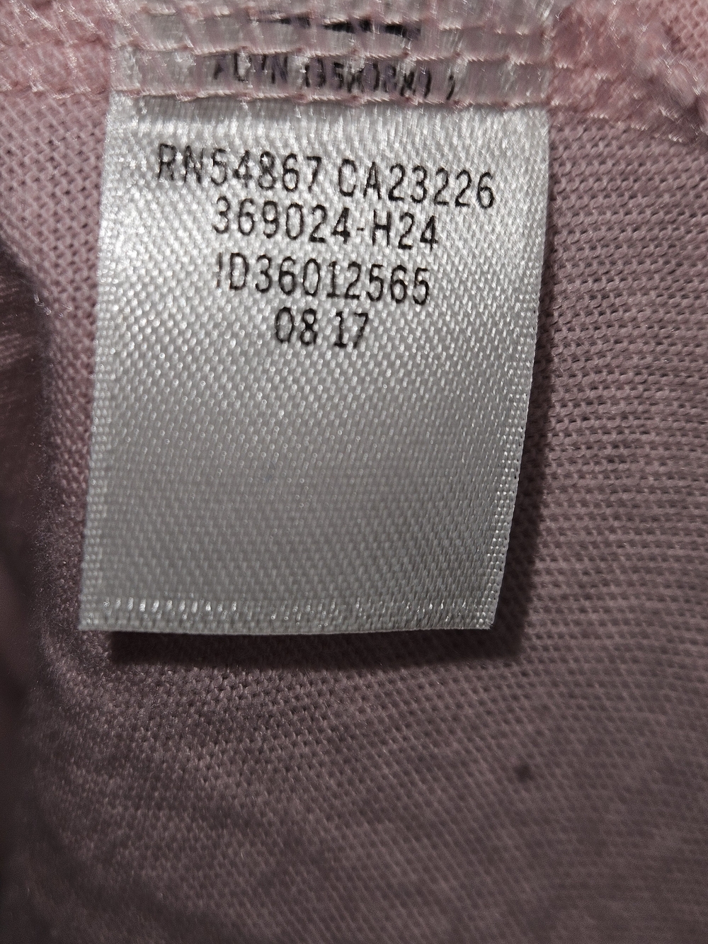 PINK Victoria's Secret Light Pink Sequin Logo Stripe Sleeve Tee Women's Medium - Picture 10 of 11